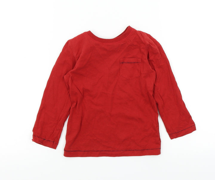 NEXT Baby Red Basic T-Shirt Size 18-24 Months