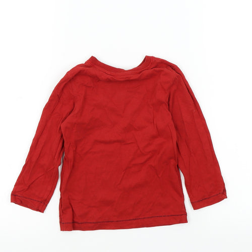 NEXT Baby Red   Basic T-Shirt Size 18-24 Months