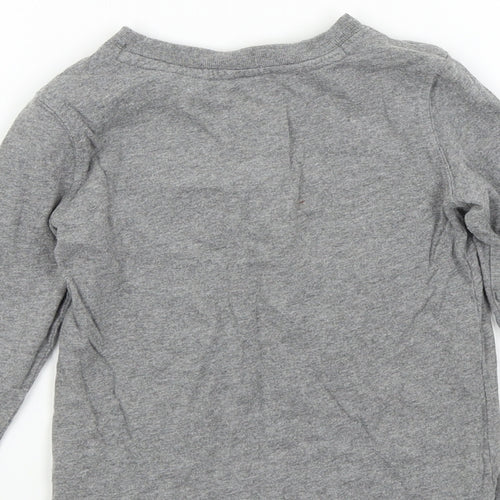 Gap Boys Grey Colourblock  Basic T-Shirt Size 2 Years  - Gap