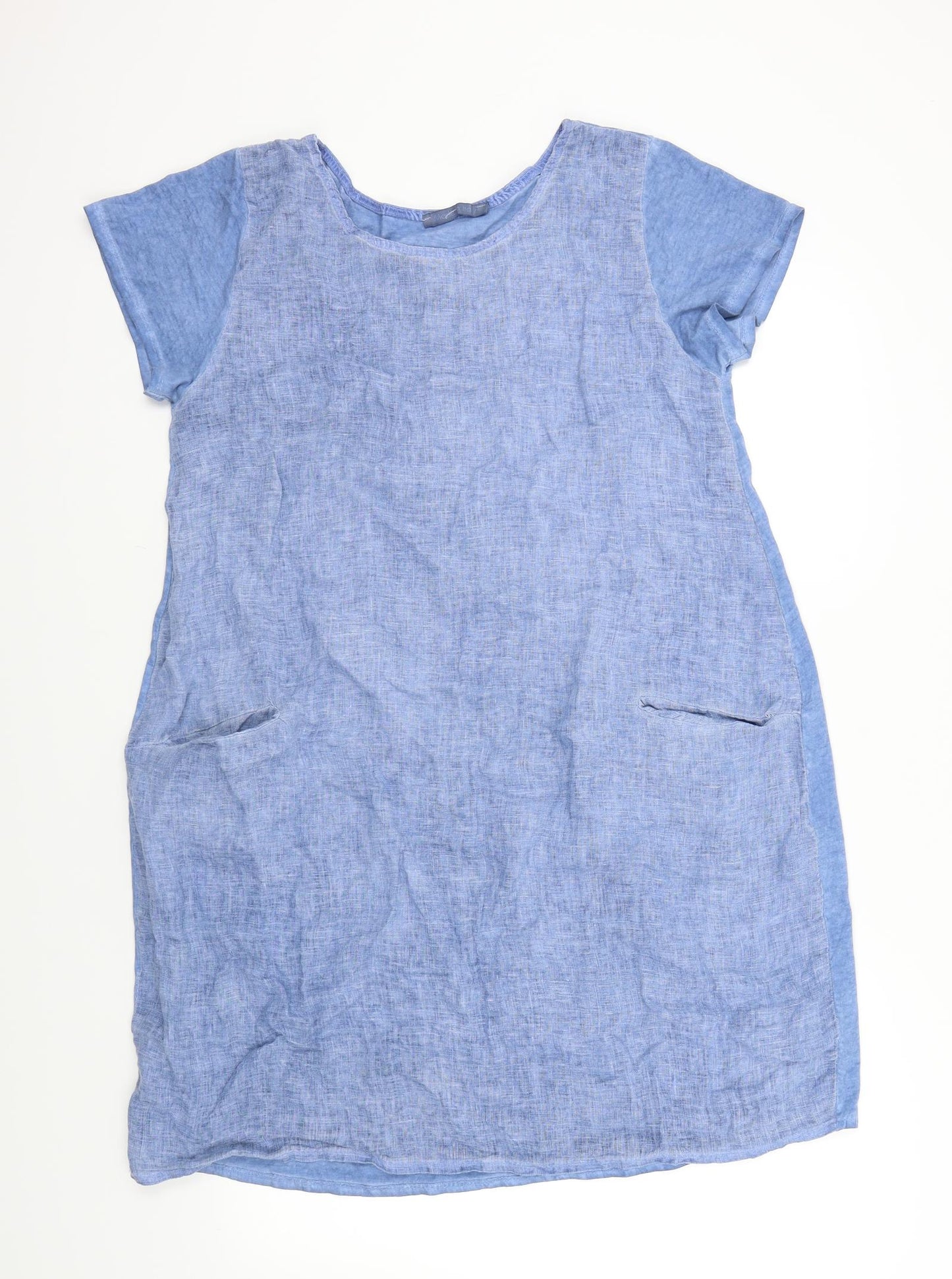 Made in Italy Womens Blue   A-Line  Size M