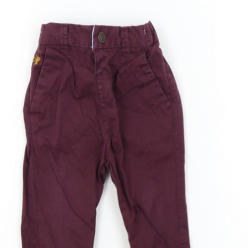 NEXT Baby Purple Colourblock  Cargo Jeans Size 12-18 Months
