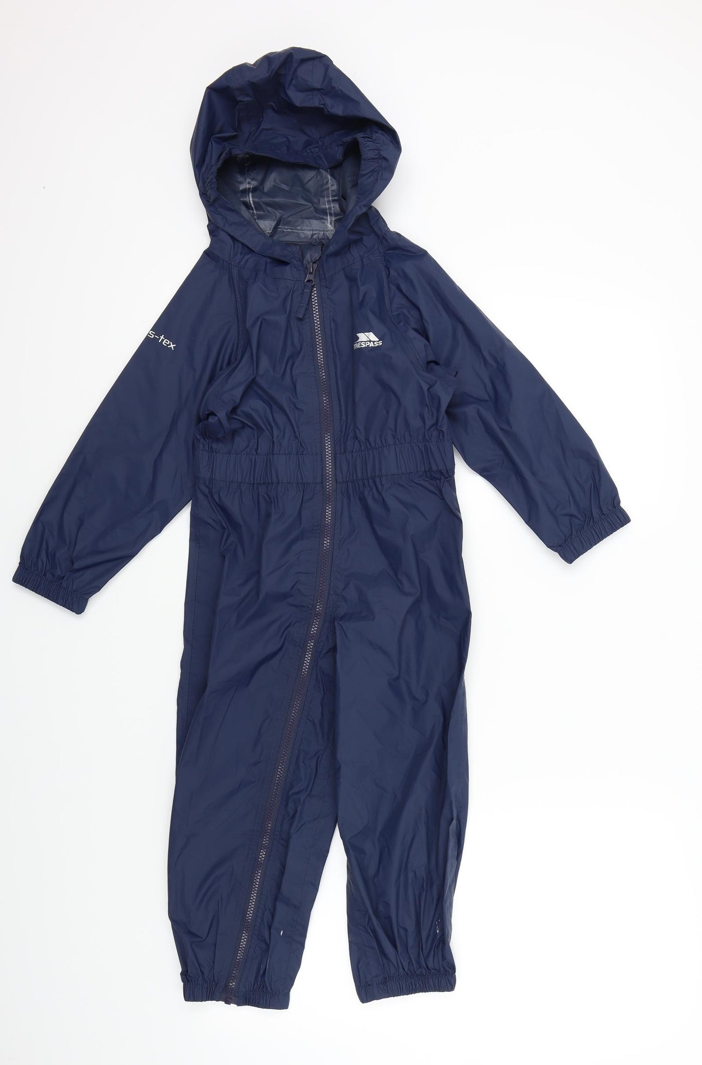 Trespass Boys Blue Colourblock  Basic Coat Ski Trousers Size 4 Years