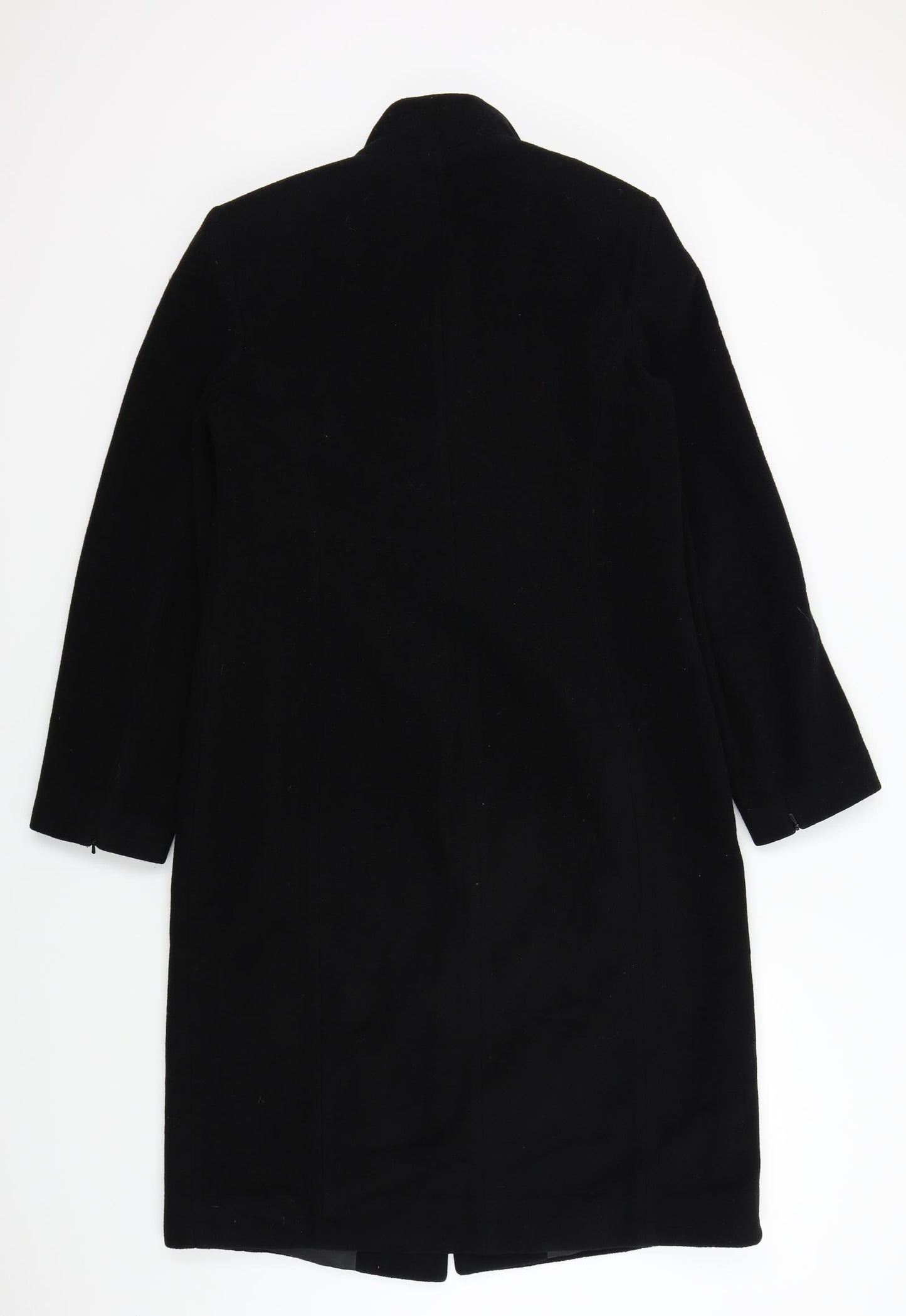 Debenhams Womens Black   Overcoat Coat Size 12