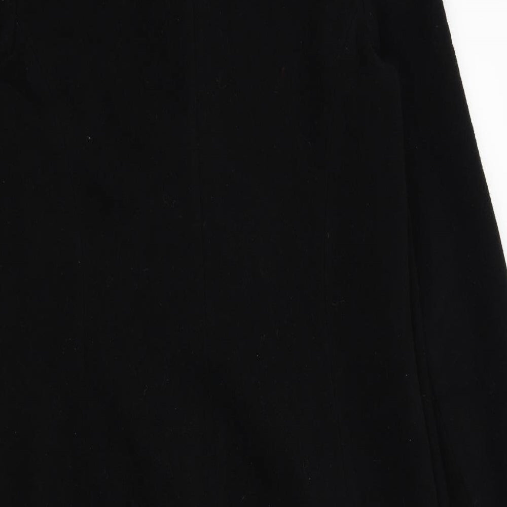 Debenhams Womens Black   Overcoat Coat Size 12