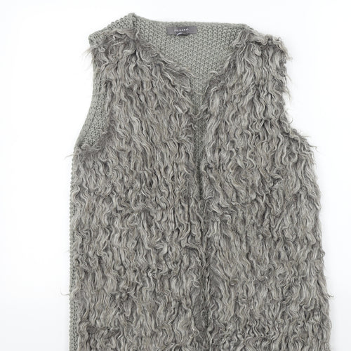Primark Womens Grey   Jacket Waistcoat Size S