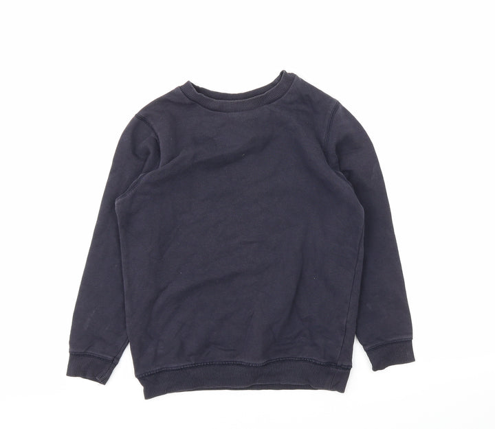 TU Boys Blue   Pullover Hoodie Size 7 Years