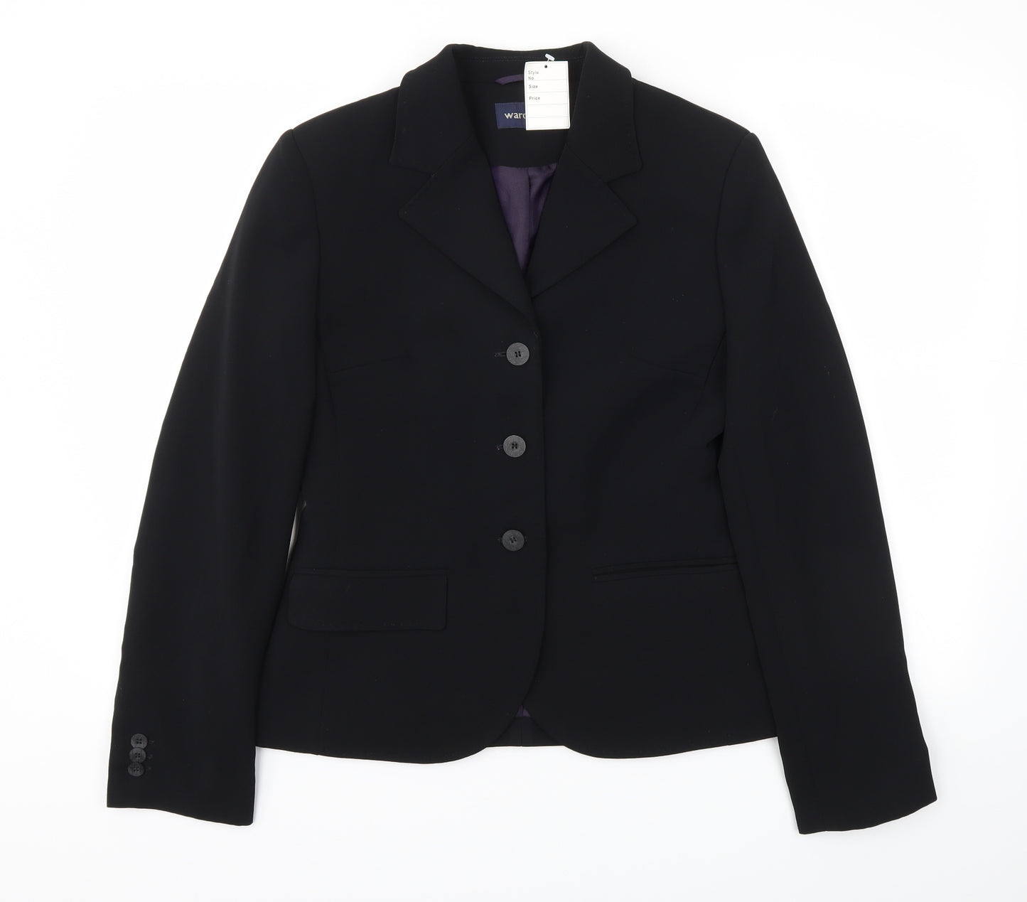 Wardrobes Womens Black   Jacket Blazer Size 12