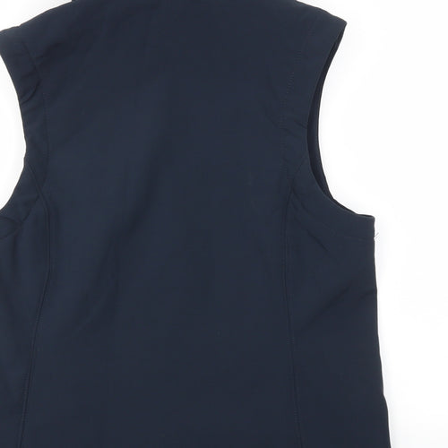 B&C Womens Blue   Gilet Coat Size M