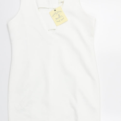 VRMODA Womens White   A-Line  Size L