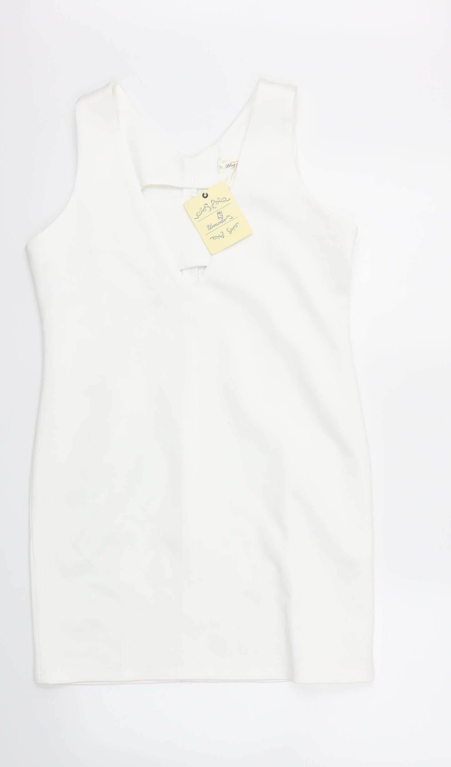 VRMODA Womens White   A-Line  Size L