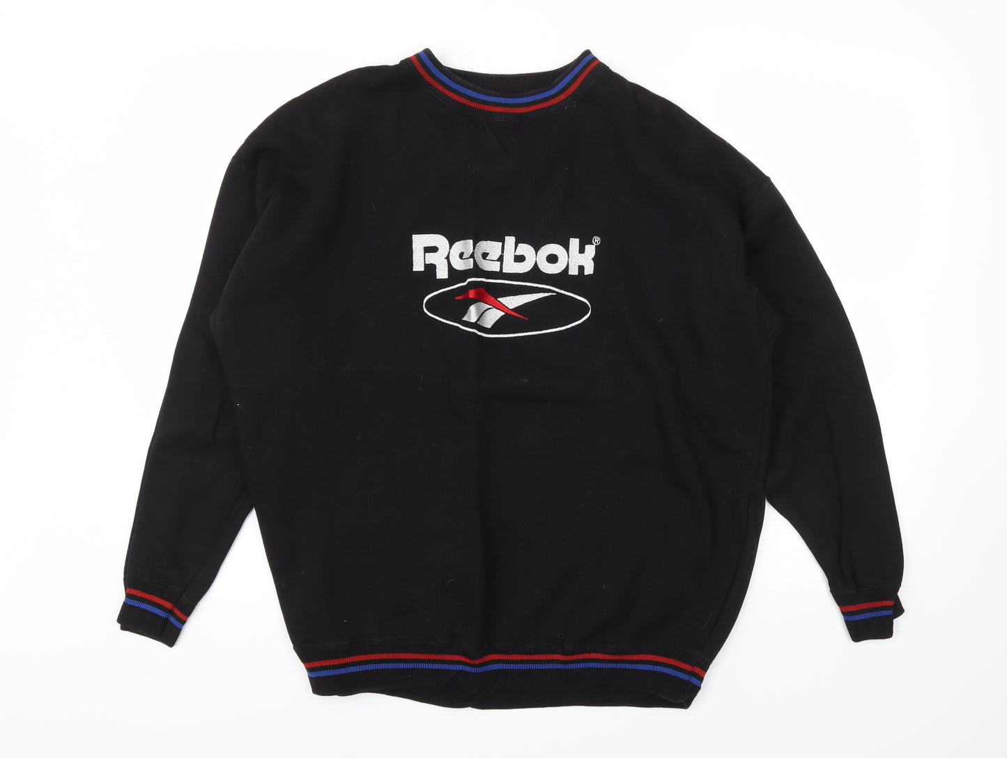 Reebok Mens Black   Pullover Hoodie Size XL