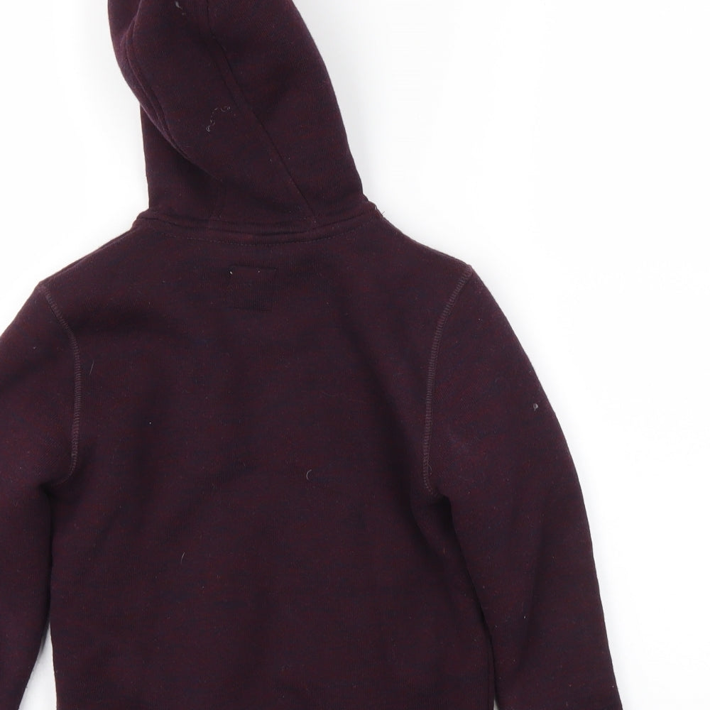 NEXT Boys Purple   Full Zip Hoodie Size 5-6 Years