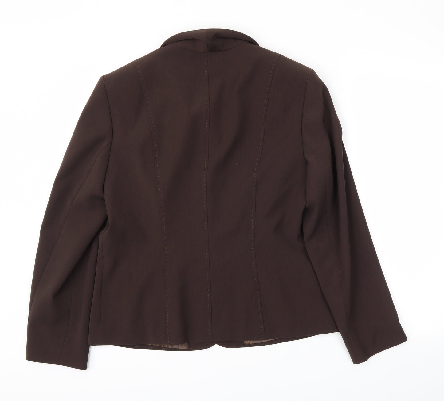 Gerry Weber Womens Brown   Jacket Blazer Size 14