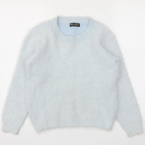 Select Womens Blue   Pullover Jumper Size 12