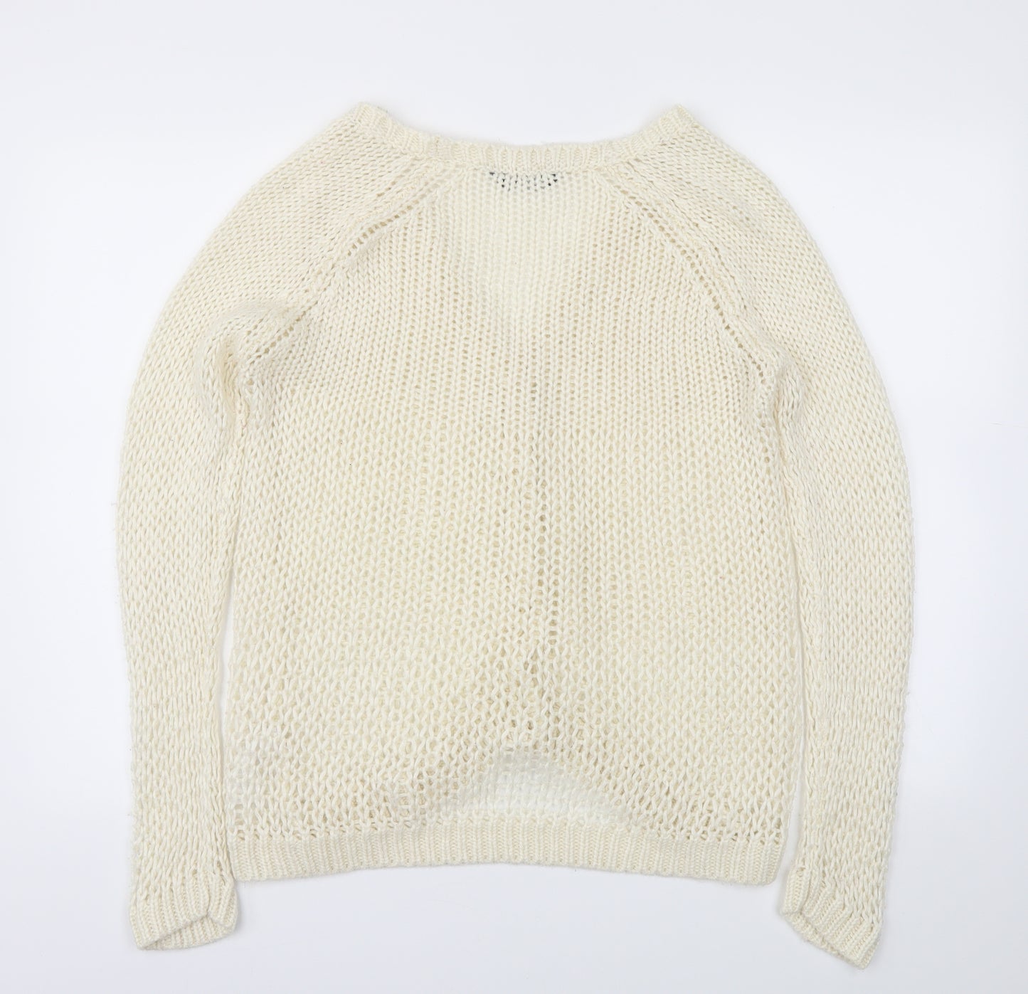 Dorothy Perkins Womens Ivory   Cardigan Jumper Size 16