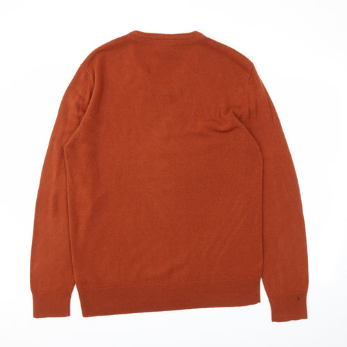 Peacocks Mens Red   Pullover Sweatshirt Size L