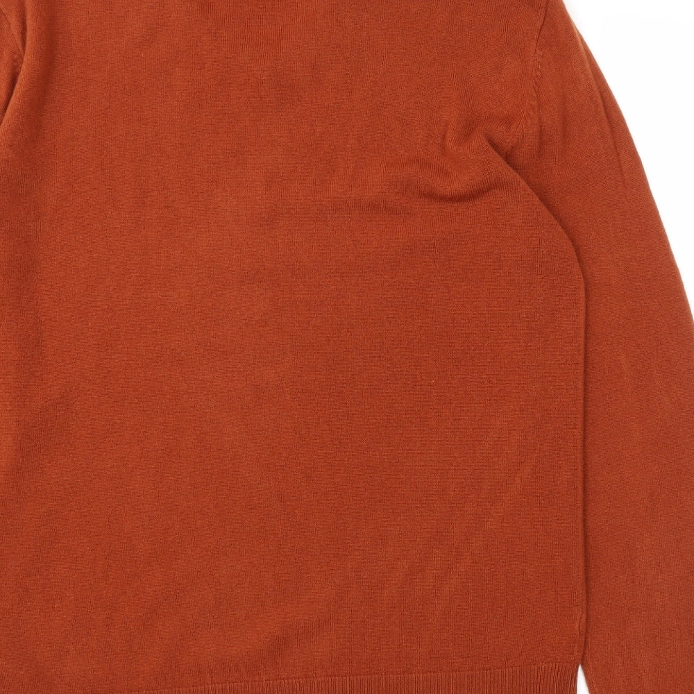 Peacocks Mens Red   Pullover Sweatshirt Size L