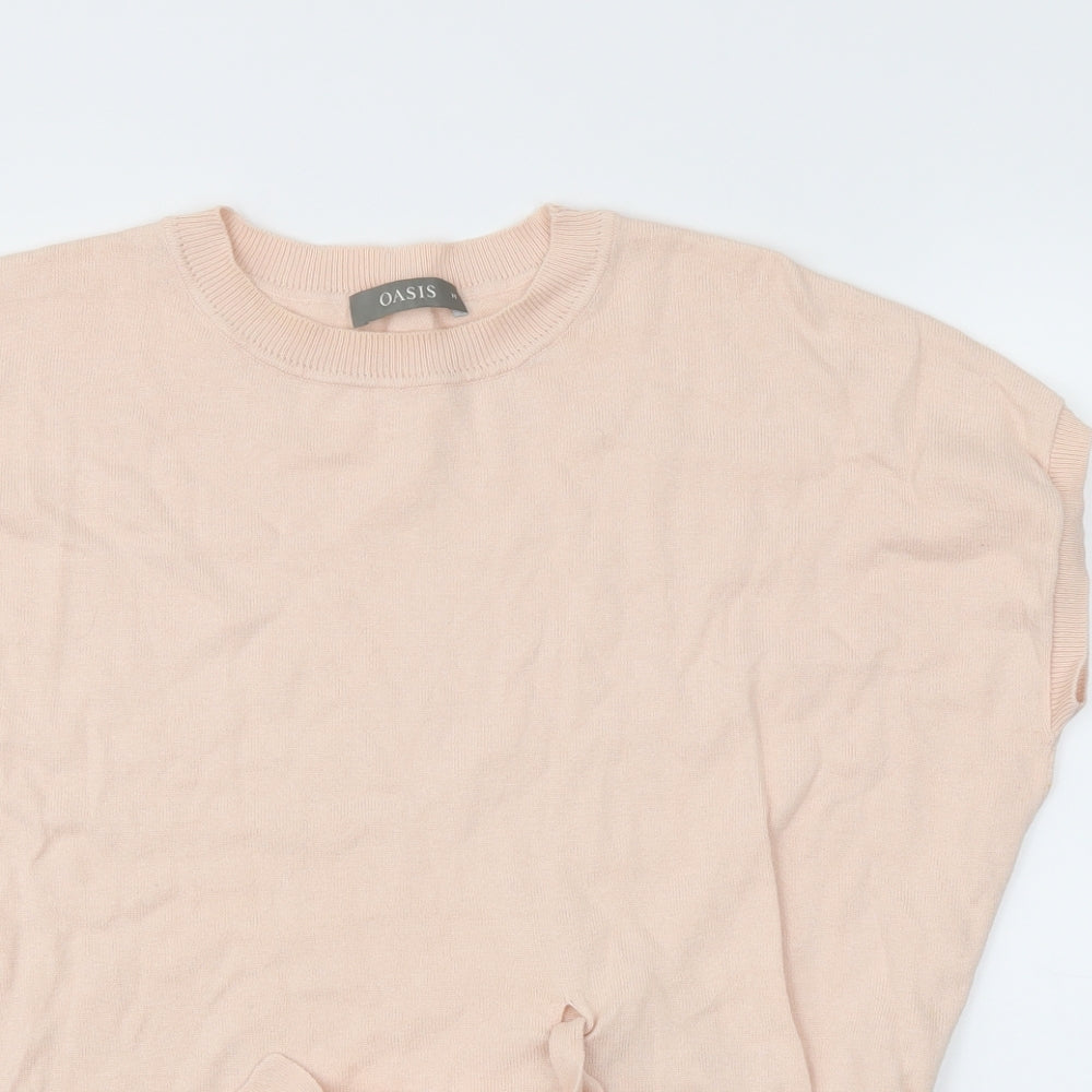 Oasis Womens Pink   Basic T-Shirt Size M