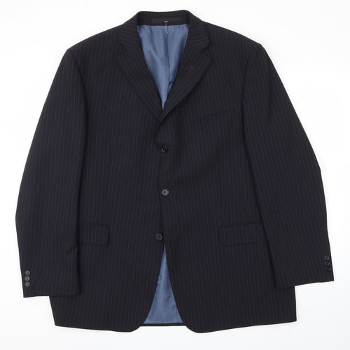 M&S Mens Black   Jacket Blazer Size 46