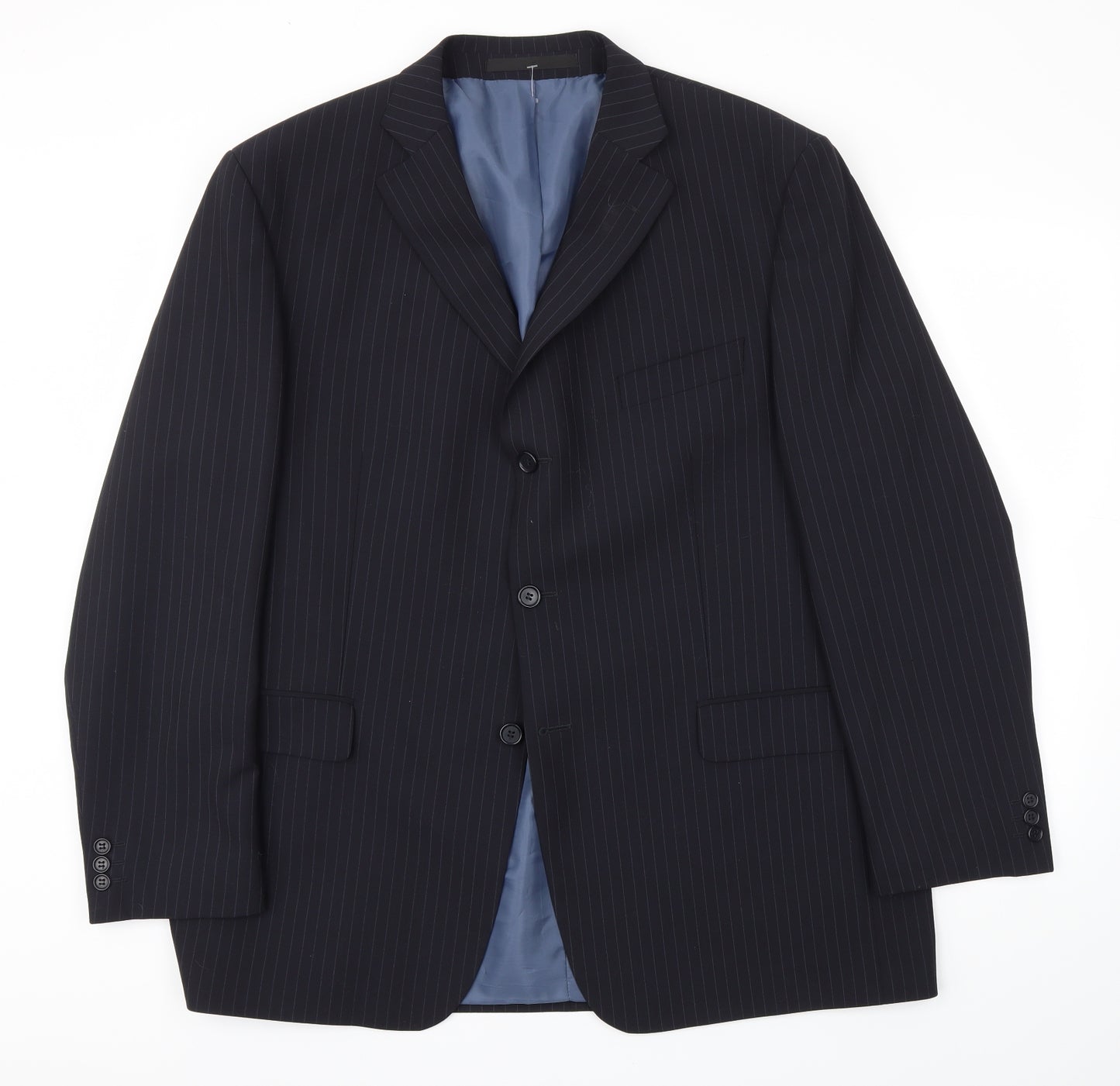 M&S Mens Black   Jacket Blazer Size 46