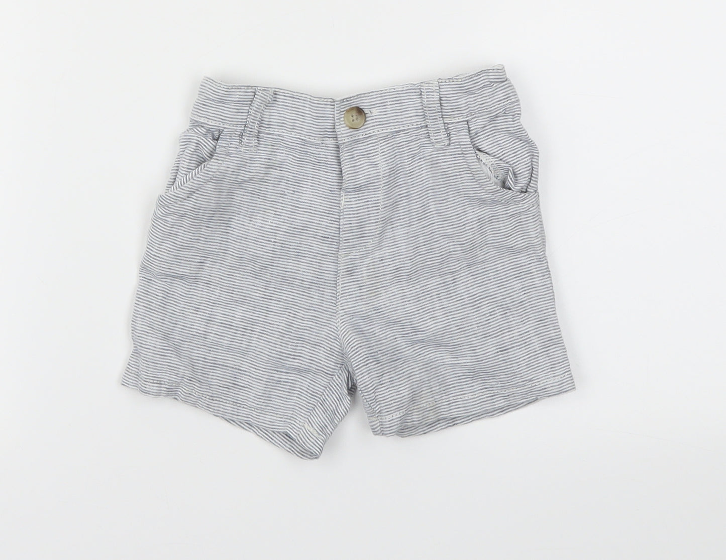 Matalan Boys Blue   Capri Trousers Size 12-18 Months
