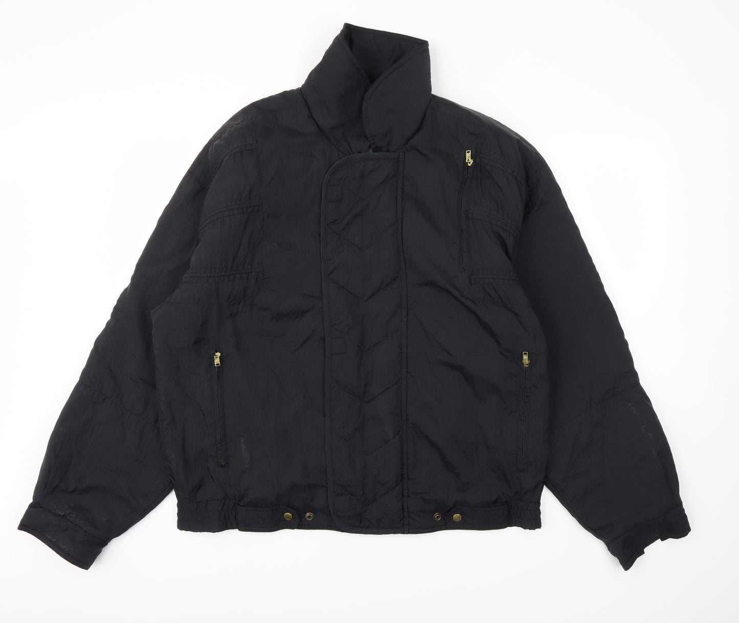 MATELOT Mens Black   Jacket Coat Size L