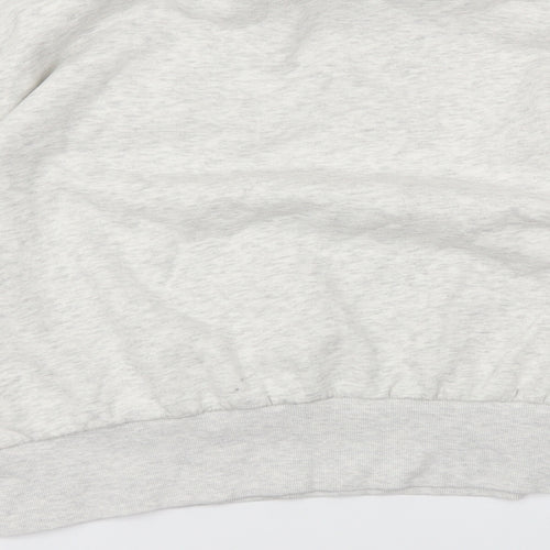 H&M Womens Grey   Pullover Hoodie Size M