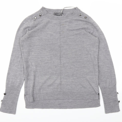 Primark Womens Grey   Pullover Jumper Size S