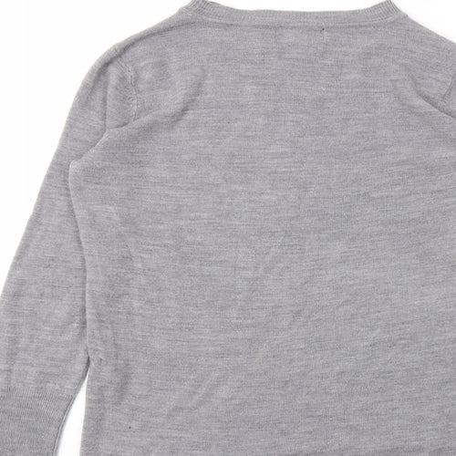 Primark Womens Grey   Pullover Jumper Size S