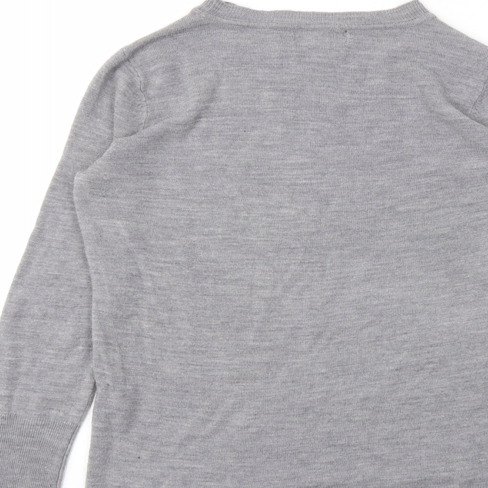 Primark Womens Grey   Pullover Jumper Size S