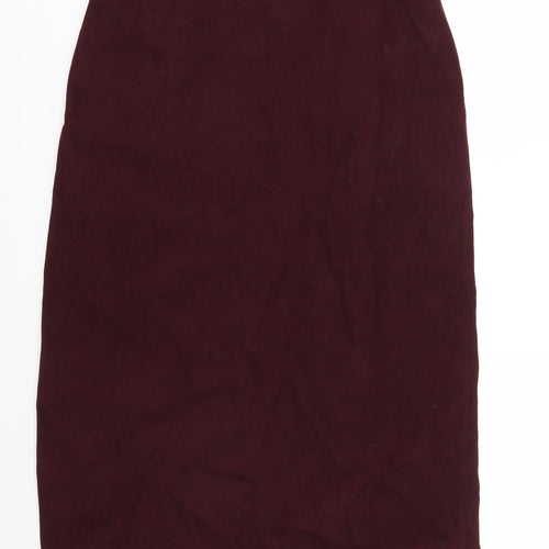 RAPPORT Womens Red   Flare Skirt Size M