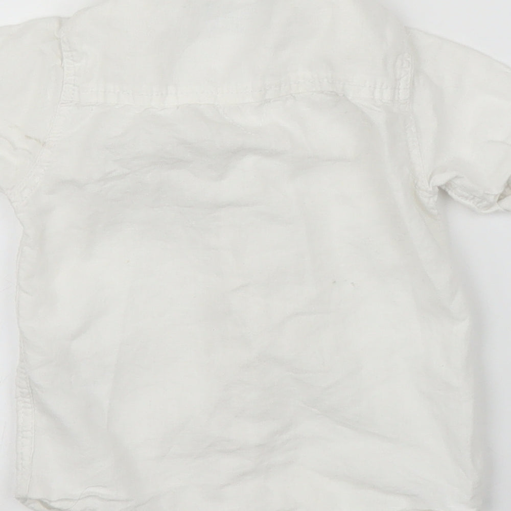 NEXT Boys White   Basic Button-Up Size 12-18 Months