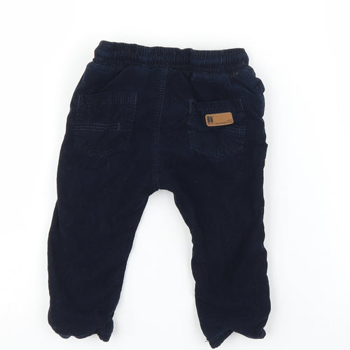NEXT Boys Blue  Corduroy Cropped Jeans Size 3-6 Months