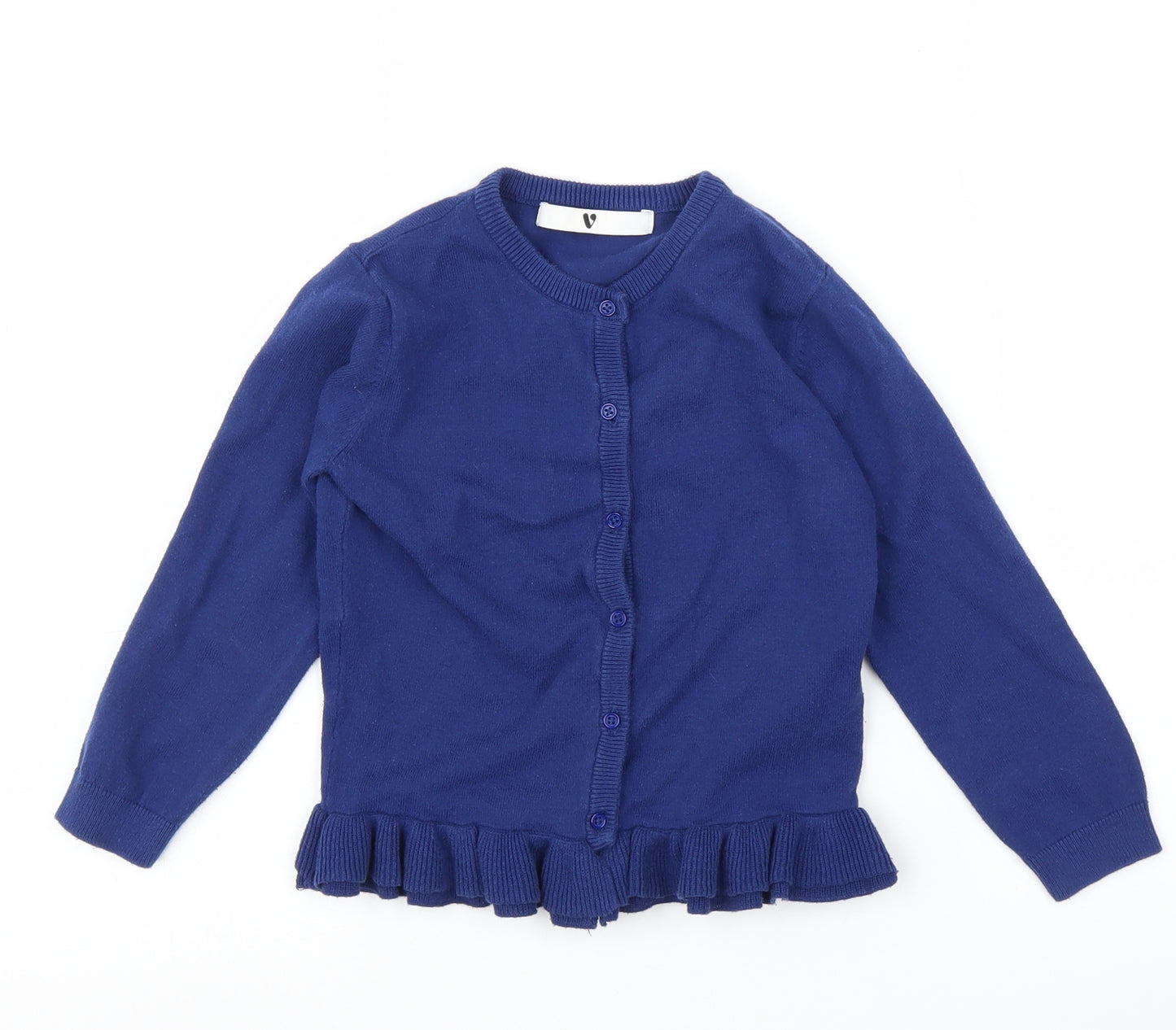Very Girls Blue   Cardigan Jumper Size 5-6 Years