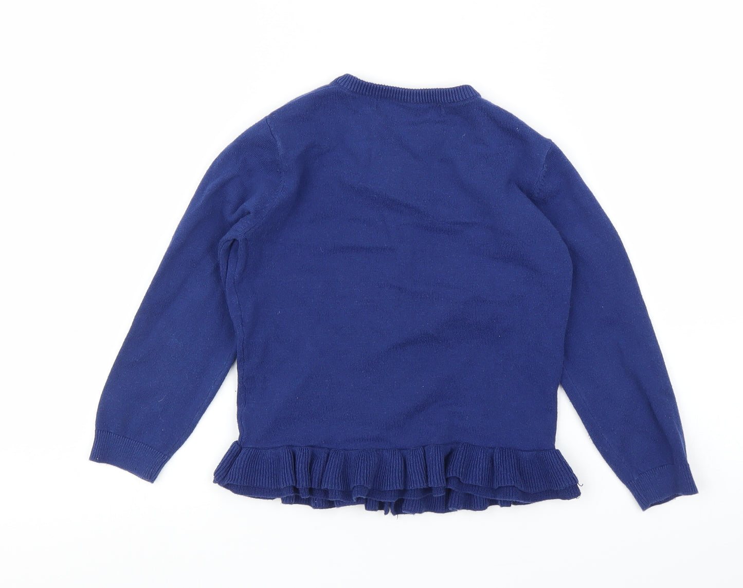 Very Girls Blue   Cardigan Jumper Size 5-6 Years