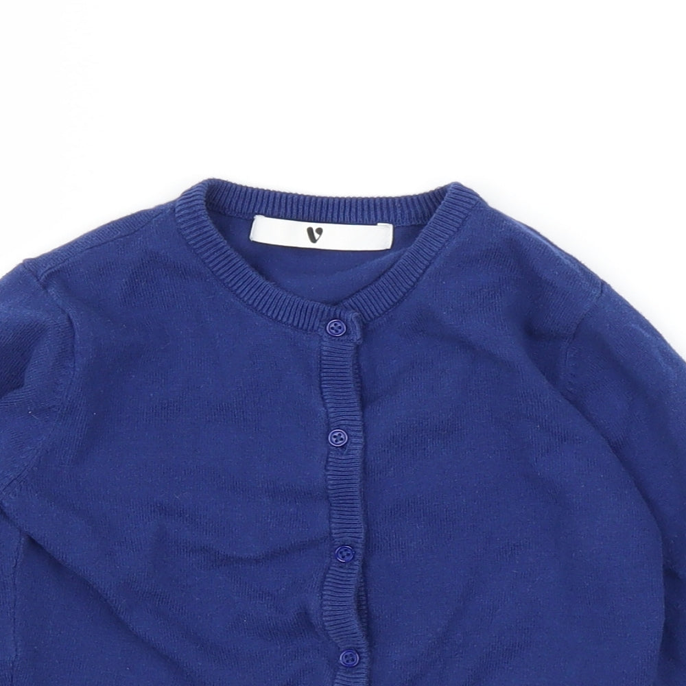 Very Girls Blue   Cardigan Jumper Size 5-6 Years