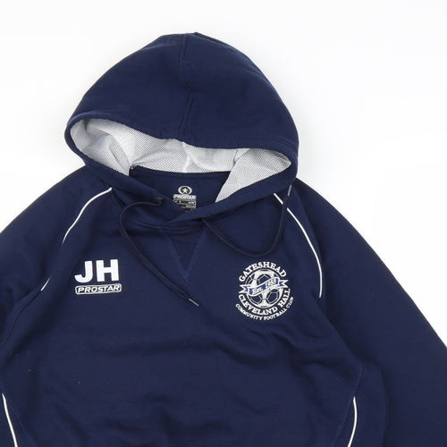 Prostar Mens Blue   Pullover Hoodie Size S  - Football