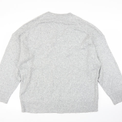 Zara Mens Grey   Pullover Jumper Size L