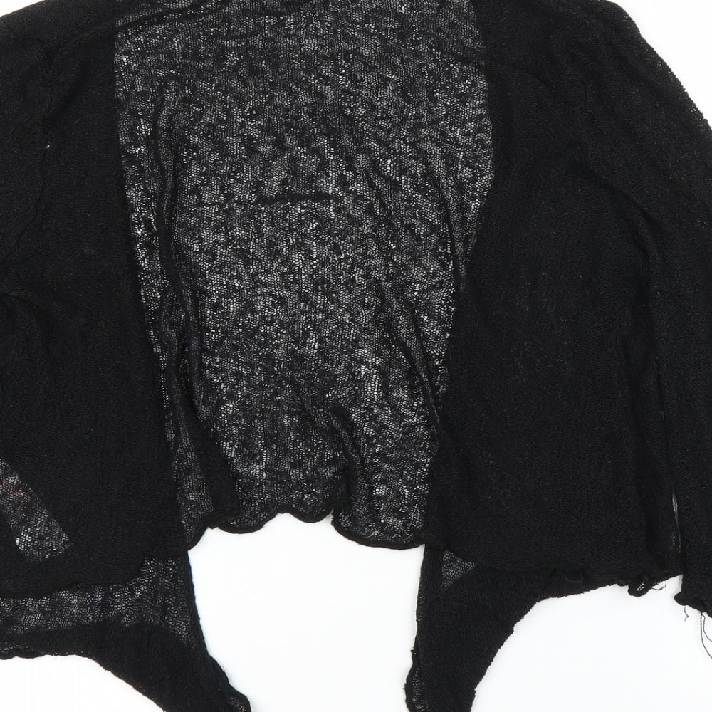 Apricot Womens Black   Cardigan Jumper Size L