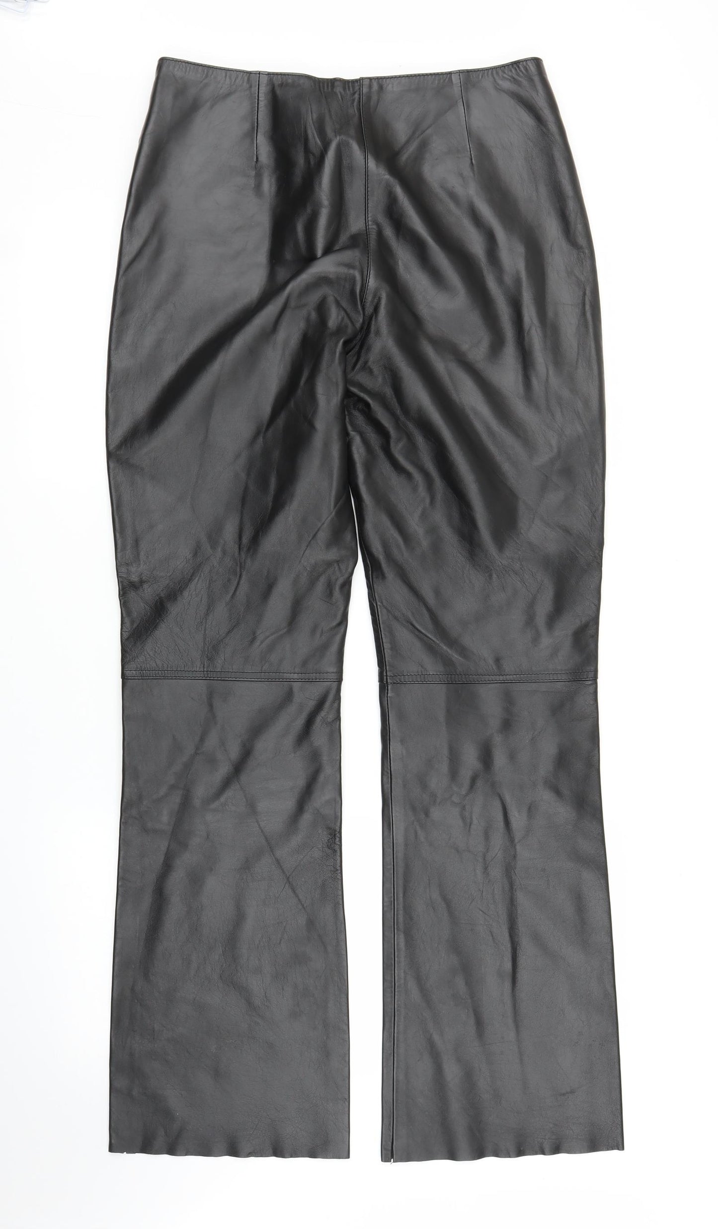 Authentic Clothing Company Womens Black   Trousers  Size 12 L31 in