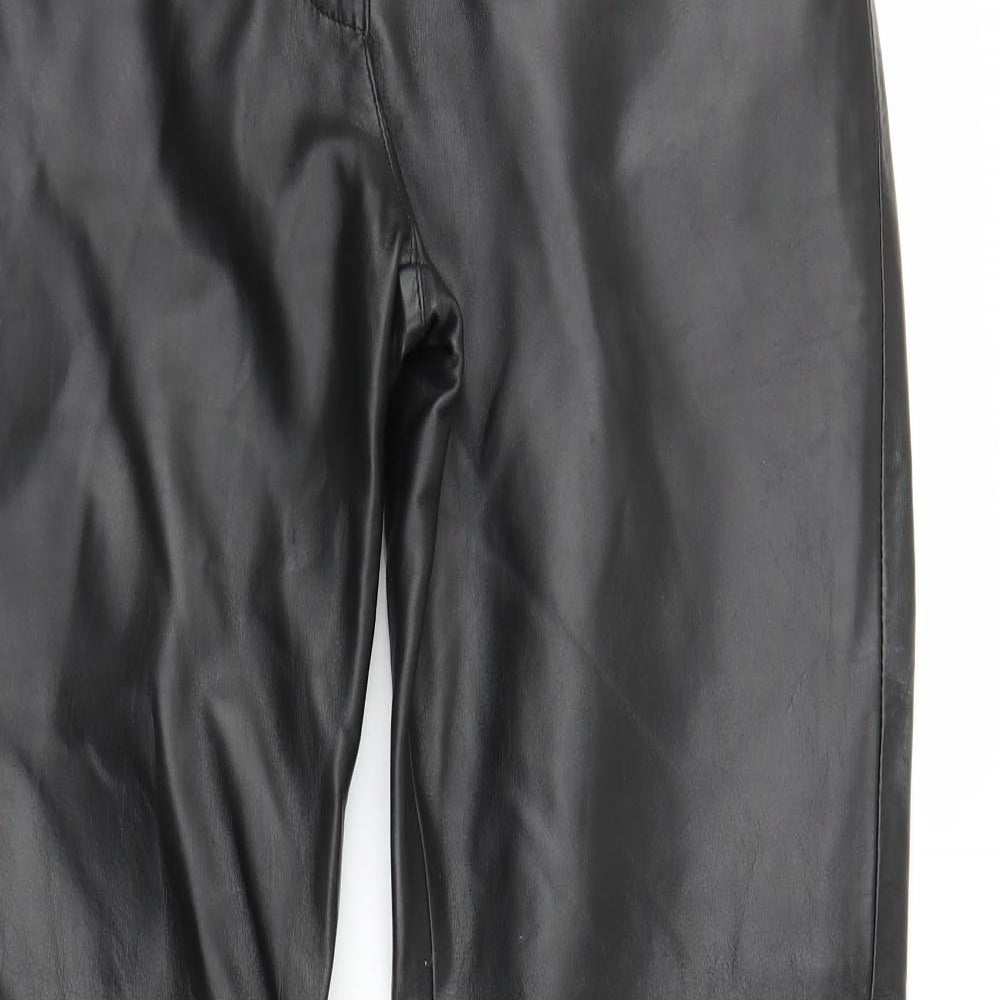 Authentic Clothing Company Womens Black   Trousers  Size 12 L31 in