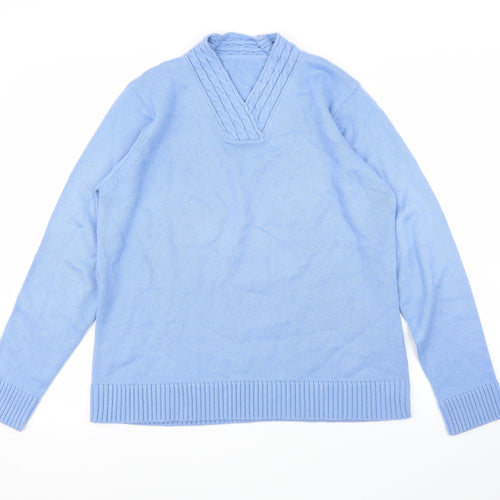 EWM Womens Blue   Pullover Jumper Size L