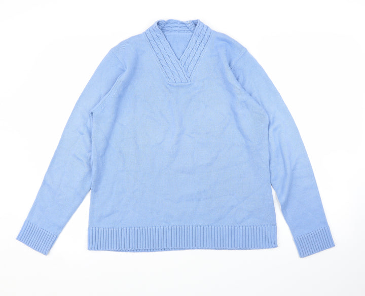 EWM Womens Blue   Pullover Jumper Size L