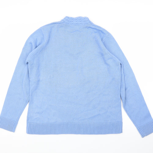 EWM Womens Blue   Pullover Jumper Size L