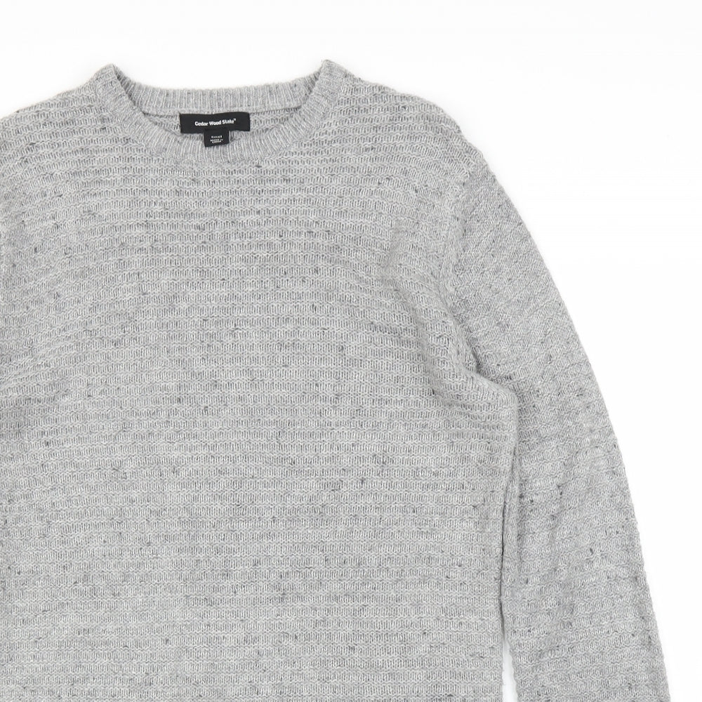 Primark Mens Grey   Pullover Jumper Size S