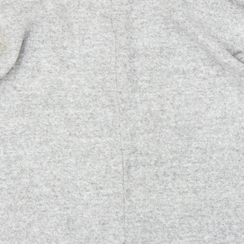 George Womens Grey Striped  Pullover Jumper Size S