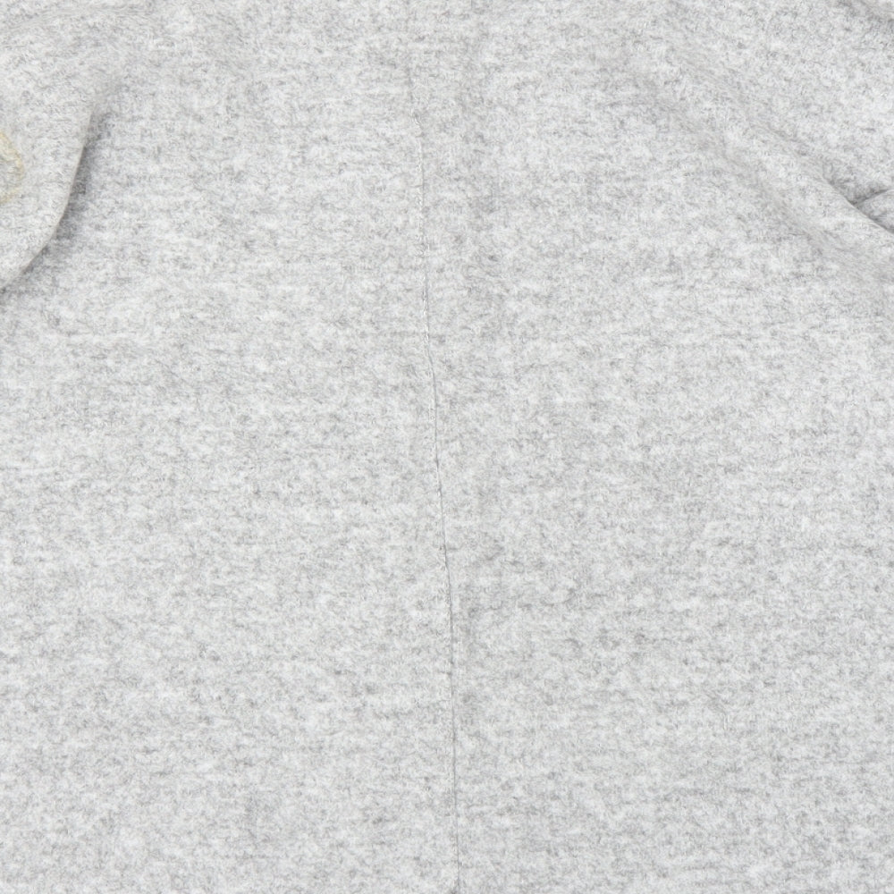 George Womens Grey Striped  Pullover Jumper Size S