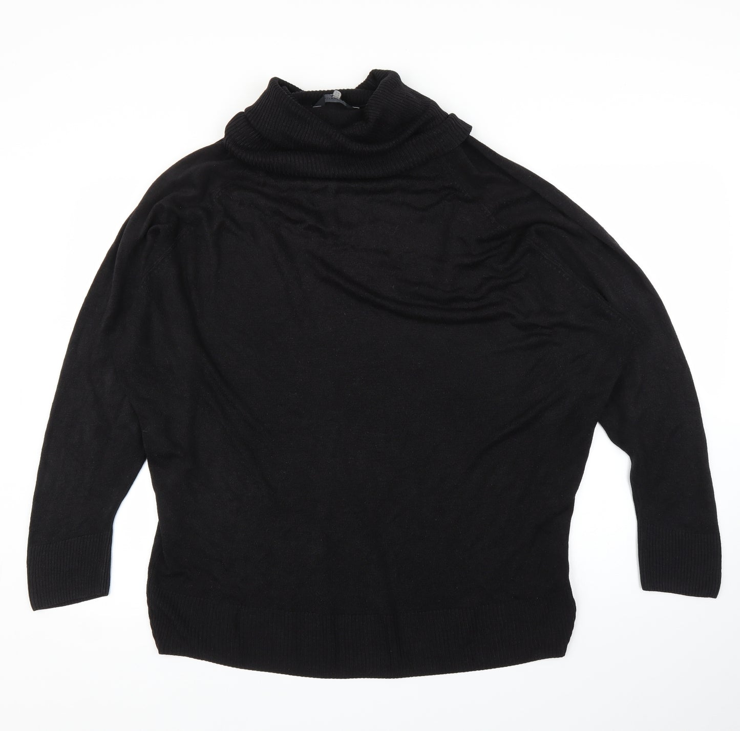 F&F Womens Black   Pullover Jumper Size 16