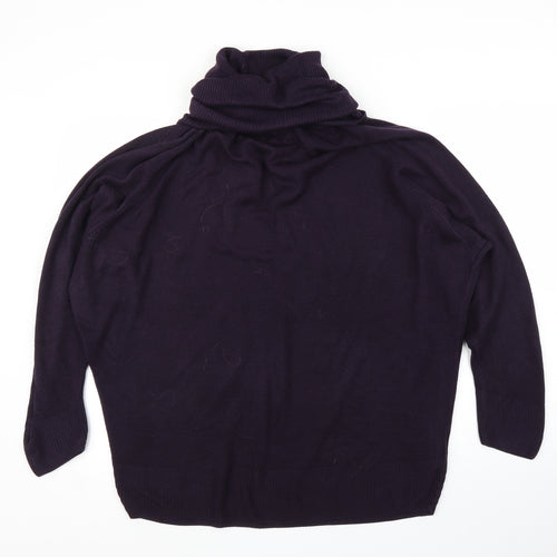 F&F Womens Purple   Pullover Jumper Size 14