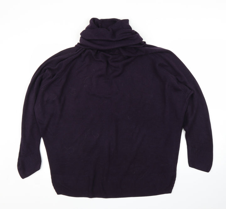 F&F Womens Purple   Pullover Jumper Size 14